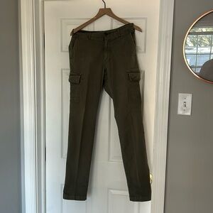 Uniqlo Olive Cargo Pants 29x32